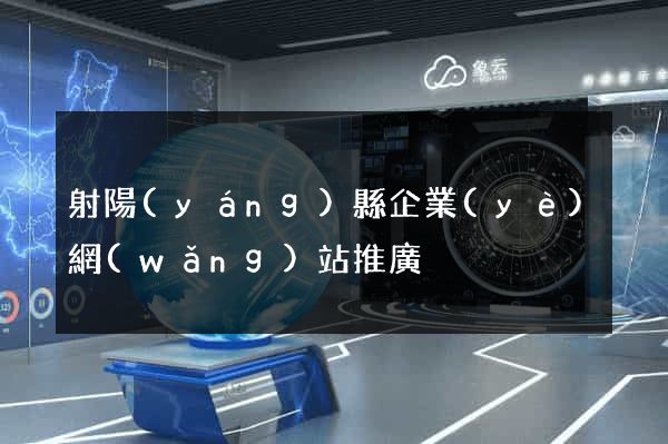 射陽(yáng)縣企業(yè)網(wǎng)站推廣