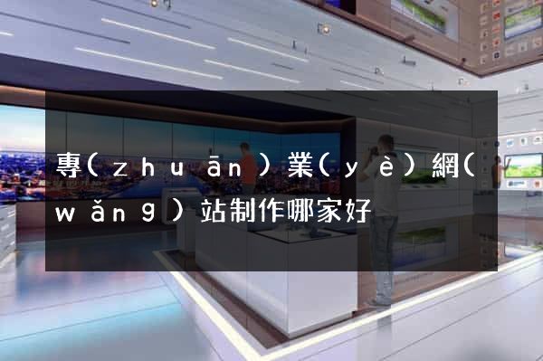 專(zhuān)業(yè)網(wǎng)站制作哪家好