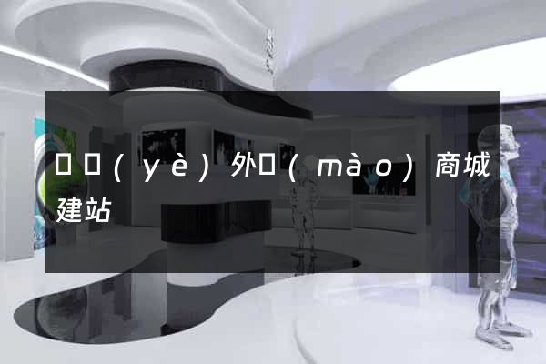 專業(yè)外貿(mào)商城建站