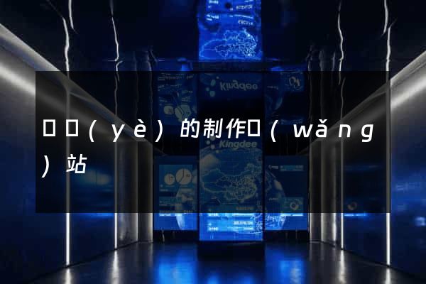 專業(yè)的制作網(wǎng)站