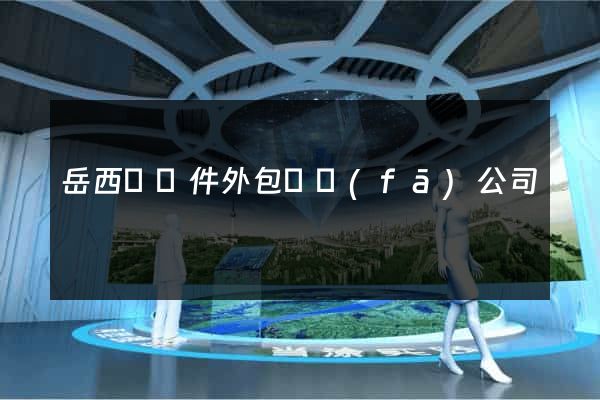 岳西縣軟件外包開發(fā)公司