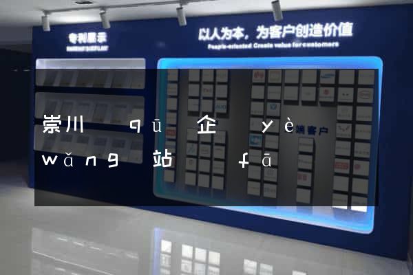 崇川區(qū)企業(yè)網(wǎng)站開發(fā)