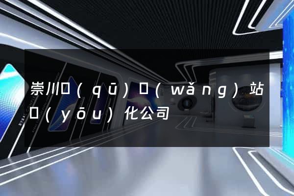 崇川區(qū)網(wǎng)站優(yōu)化公司