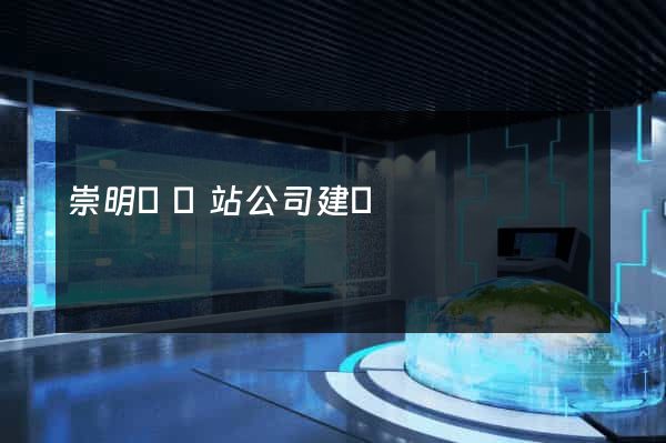 崇明縣網站公司建設