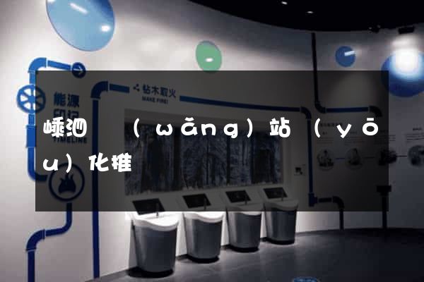 嵊泗縣網(wǎng)站優(yōu)化推廣