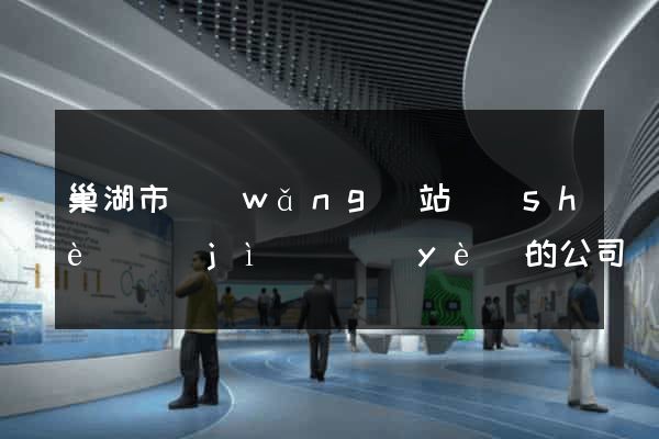 巢湖市網(wǎng)站設(shè)計(jì)專業(yè)的公司