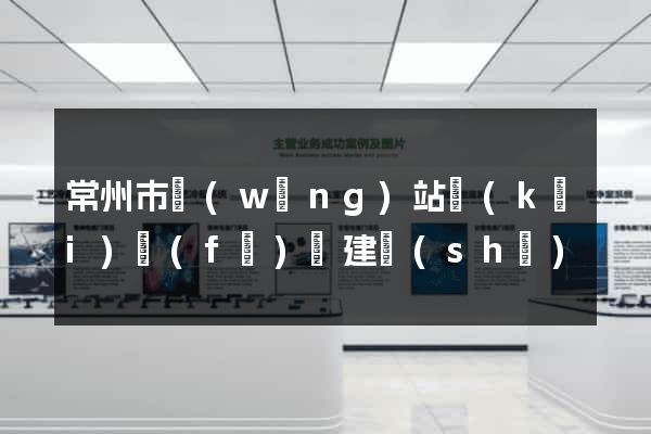 常州市網(wǎng)站開(kāi)發(fā)與建設(shè)