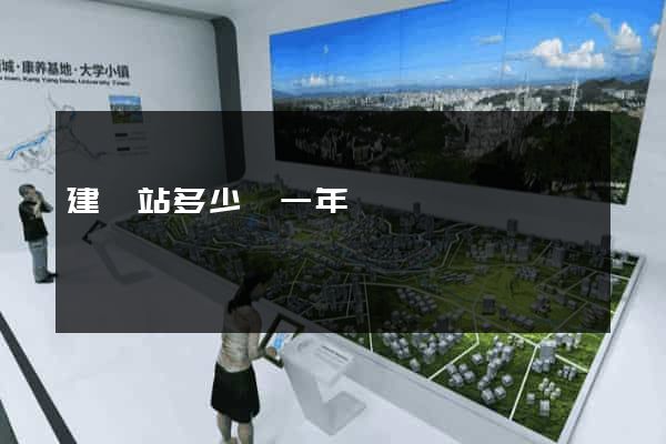 建網站多少錢一年