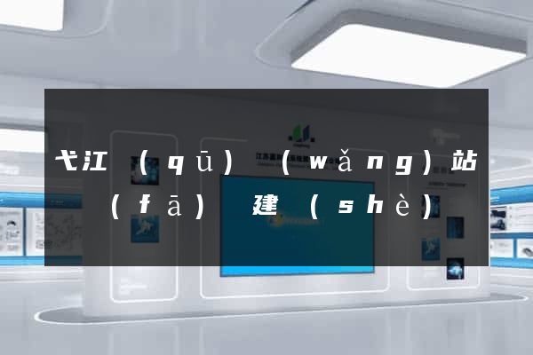 弋江區(qū)網(wǎng)站開發(fā)與建設(shè)