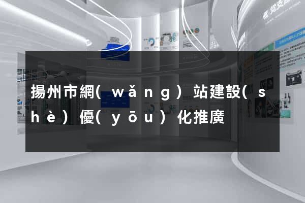揚州市網(wǎng)站建設(shè)優(yōu)化推廣