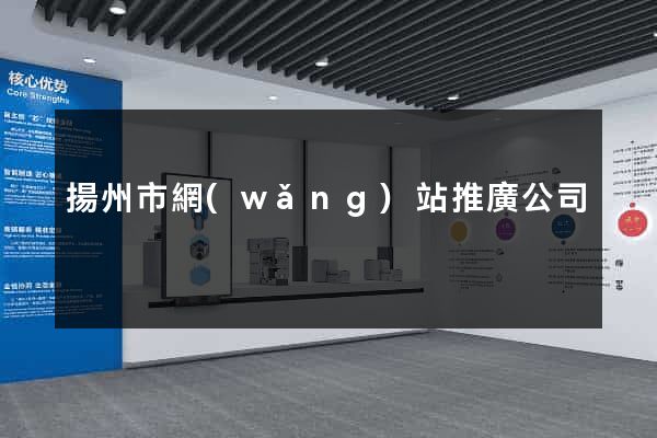 揚州市網(wǎng)站推廣公司