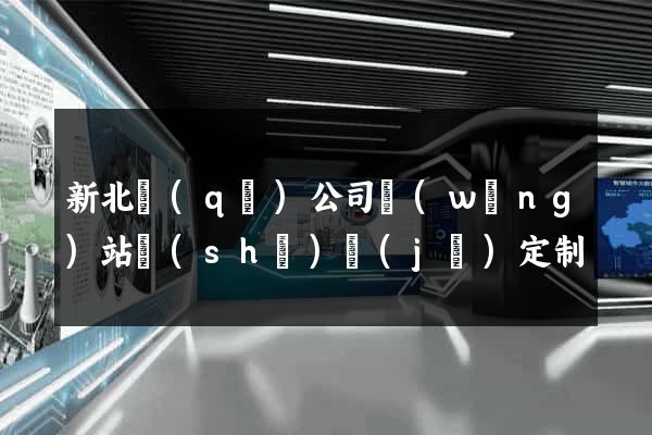 新北區(qū)公司網(wǎng)站設(shè)計(jì)定制