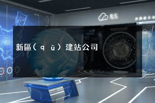 新區(qū)建站公司