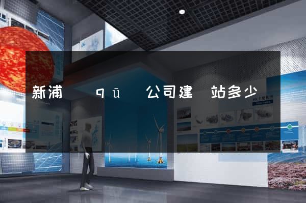 新浦區(qū)公司建網站多少錢