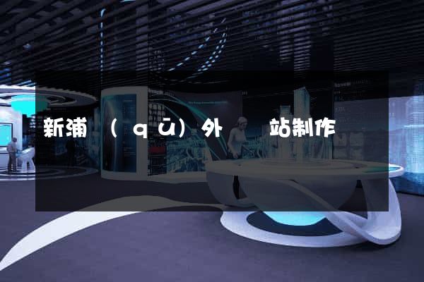 新浦區(qū)外貿網站制作