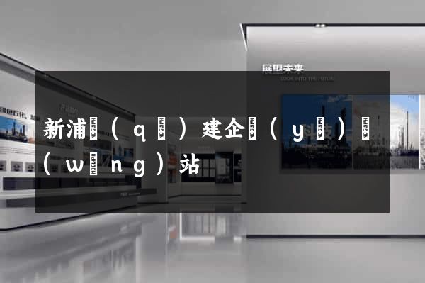 新浦區(qū)建企業(yè)網(wǎng)站