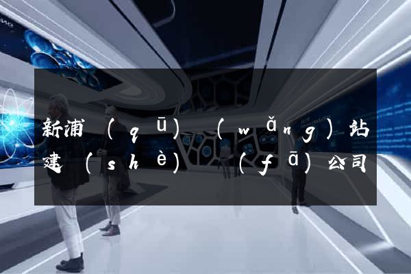新浦區(qū)網(wǎng)站建設(shè)開發(fā)公司
