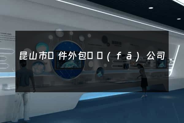 昆山市軟件外包開發(fā)公司