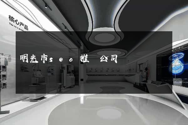 明光市seo推廣公司