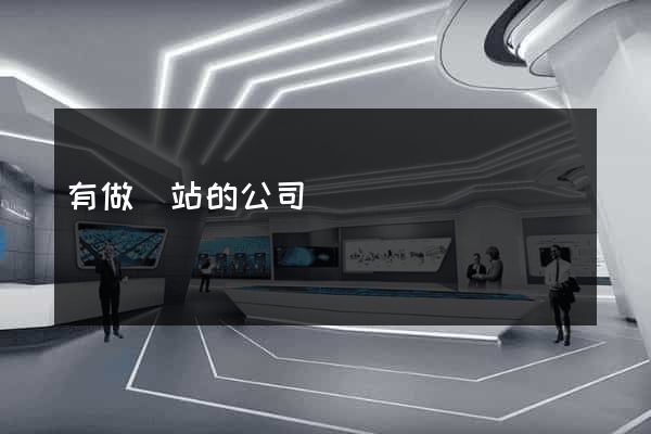 有做網站的公司嗎