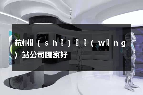 杭州設(shè)計網(wǎng)站公司哪家好