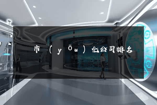 東臺市優(yōu)化公司排名