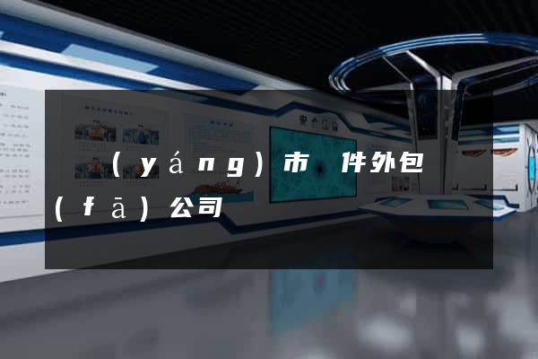 東陽(yáng)市軟件外包開發(fā)公司