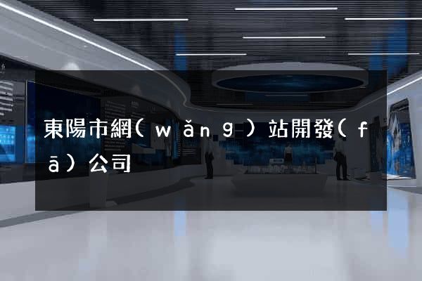 東陽市網(wǎng)站開發(fā)公司