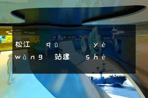 松江區(qū)專業(yè)網(wǎng)站建設(shè)