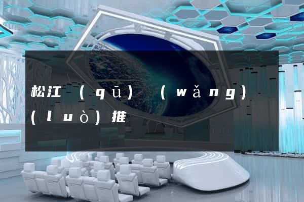 松江區(qū)網(wǎng)絡(luò)推廣