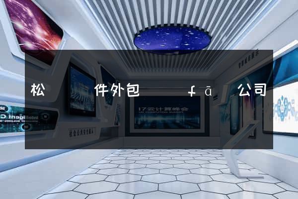 松陽縣軟件外包開發(fā)公司