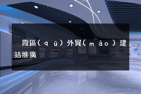 棲霞區(qū)外貿(mào)建站推廣