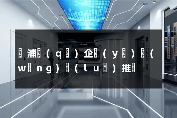 楊浦區(qū)企業(yè)網(wǎng)絡(luò)推廣