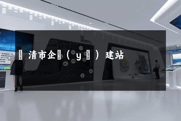 樂清市企業(yè)建站