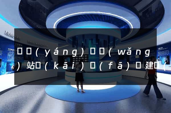 樅陽(yáng)縣網(wǎng)站開(kāi)發(fā)與建設(shè)