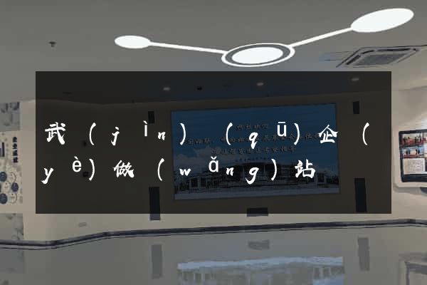 武進(jìn)區(qū)企業(yè)做網(wǎng)站