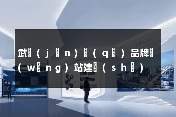 武進(jìn)區(qū)品牌網(wǎng)站建設(shè)