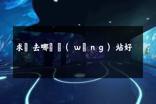 求職去哪個網(wǎng)站好