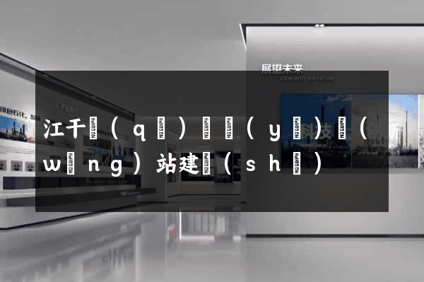 江干區(qū)專業(yè)網(wǎng)站建設(shè)
