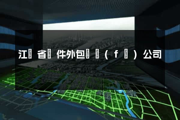 江蘇省軟件外包開發(fā)公司