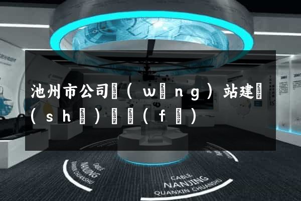 池州市公司網(wǎng)站建設(shè)開發(fā)