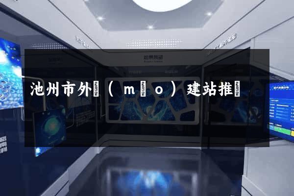 池州市外貿(mào)建站推廣