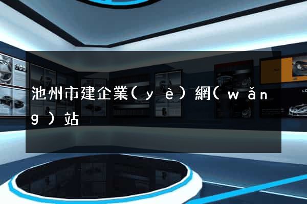 池州市建企業(yè)網(wǎng)站