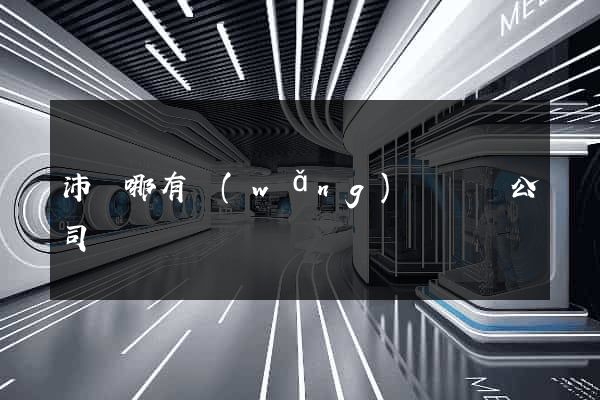 沛縣哪有網(wǎng)頁設計公司