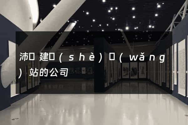 沛縣建設(shè)網(wǎng)站的公司