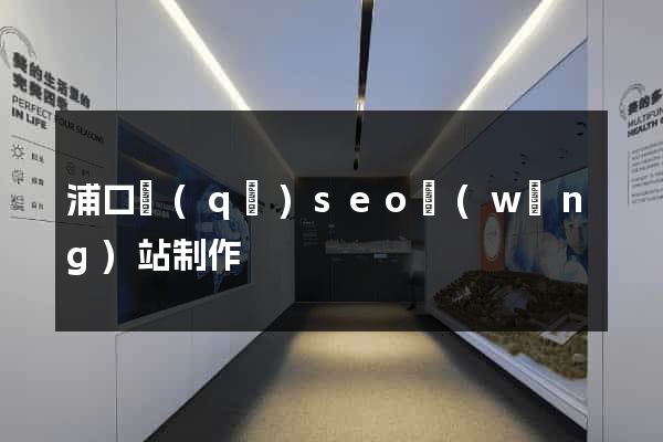 浦口區(qū)seo網(wǎng)站制作