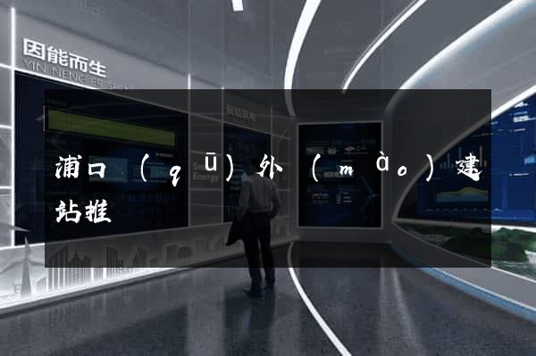 浦口區(qū)外貿(mào)建站推廣