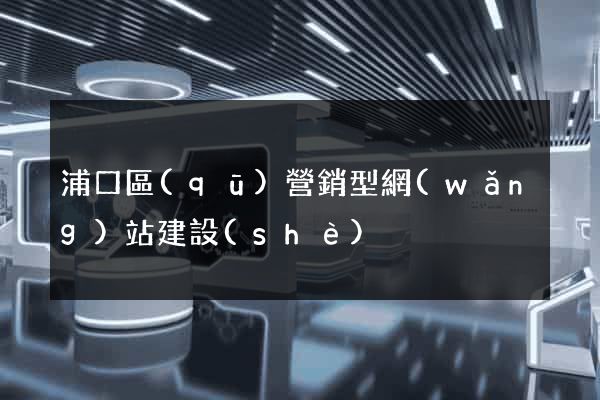 浦口區(qū)營銷型網(wǎng)站建設(shè)