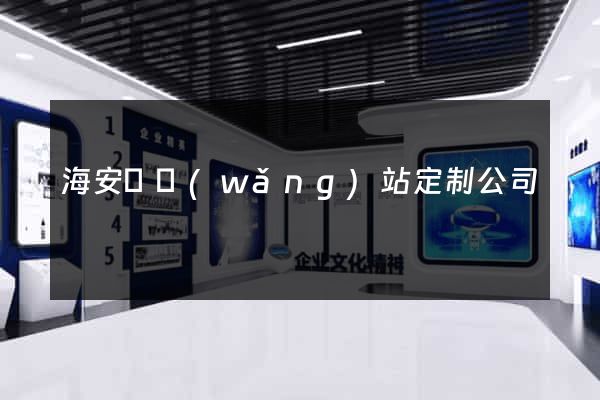 海安縣網(wǎng)站定制公司
