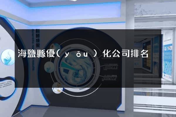 海鹽縣優(yōu)化公司排名